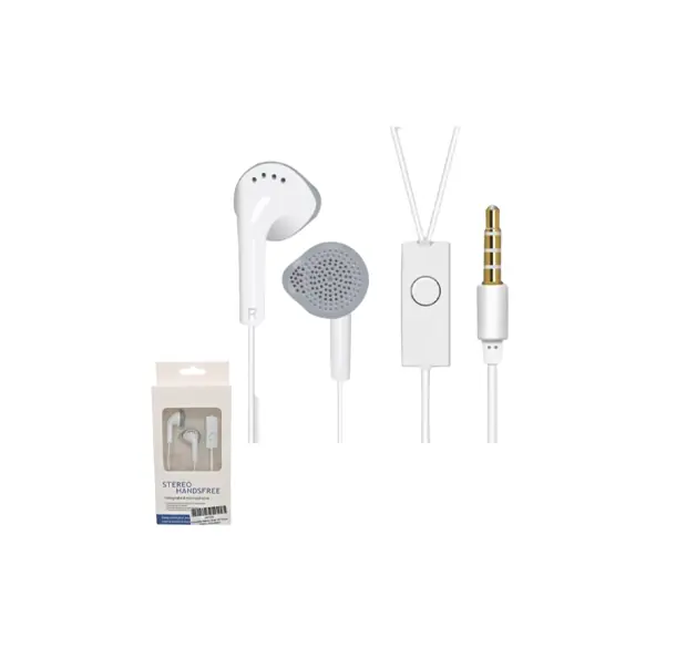 Auriculares HandsFree Retro Blancos