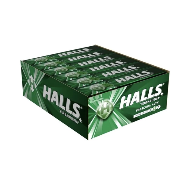 Halls Verdes x12