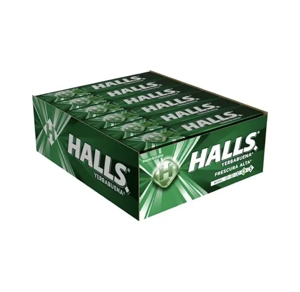 Halls Verdes x12