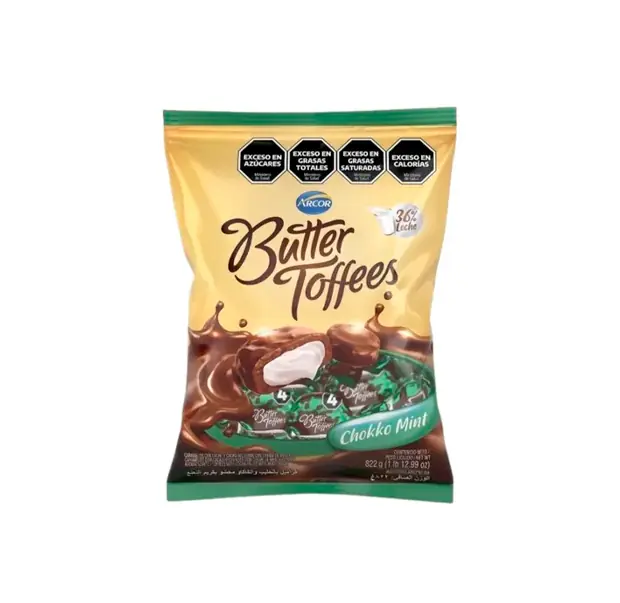 Caramelos Masticables Butter Toffees ChocoMenta 822grs