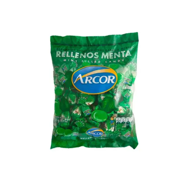 Caramelos Duros Menta Rellenos 405g
