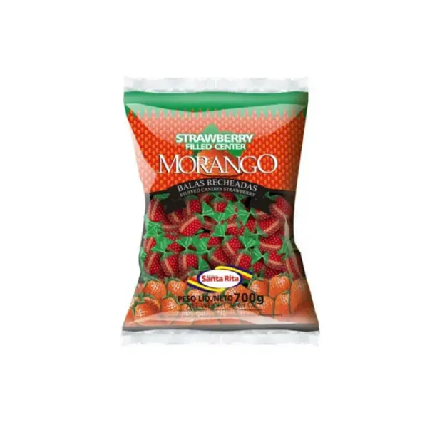 Caramelos Duros Frutilla Santa Rita 600g
