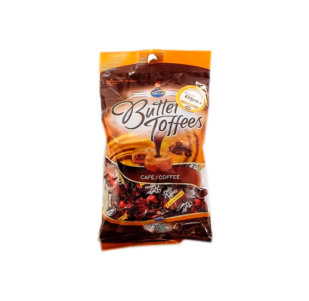 Caramelos Masticables Butter Toffees Café 822grs