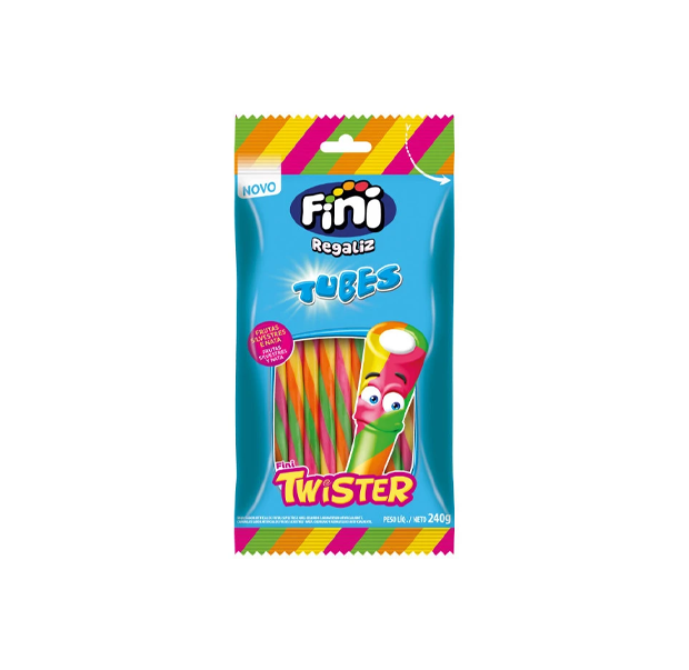 Tubes Regaliz Fini 250grs