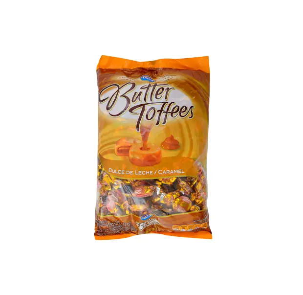 Caramelos Masticables Butter Toffees Dulce de Leche 822grs