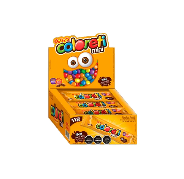 Mini Confite Coloreti x 36 11g