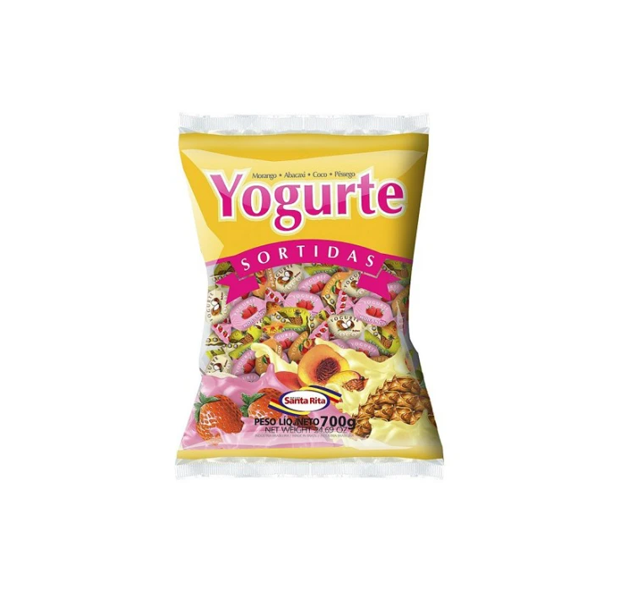 Caramelos Masticables Yogurt Surtidos 600grs