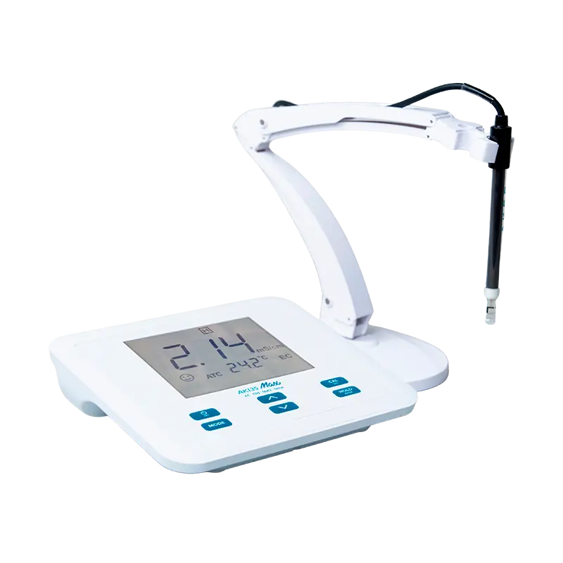 AKSO AK135- Medidor de EC/TDS/Salinidad de sobremesa Max