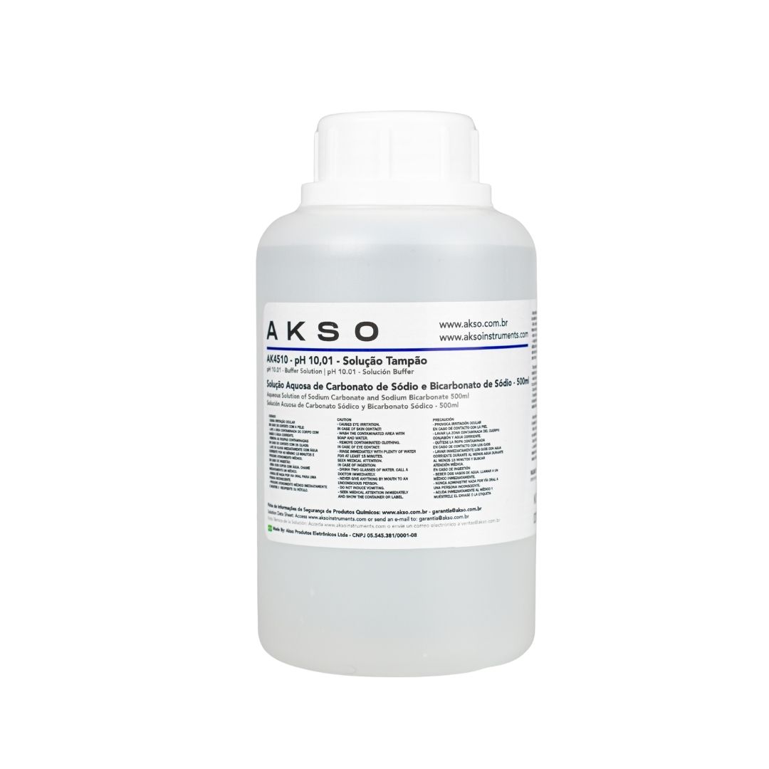 AKSO AK4510-5- Solución de calibración con pH 10,01, 500ml