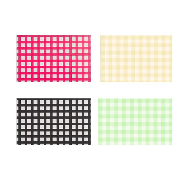 Mantel Individual Cuadrille Negro 30x37 cm 1.000 Unidades