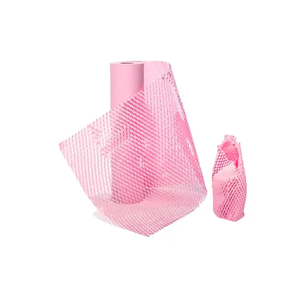 Papel Panal KRAFT Rosado en Rollo 50 cm x 20 M