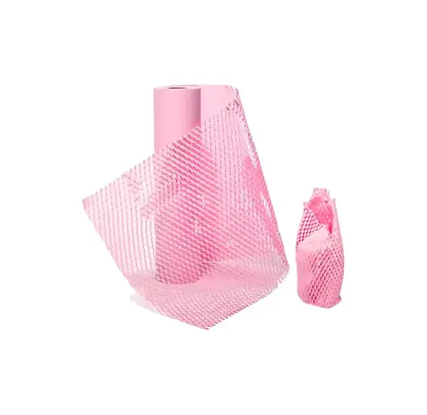 Papel Panal KRAFT Rosado en Rollo 50 cm x 20 M