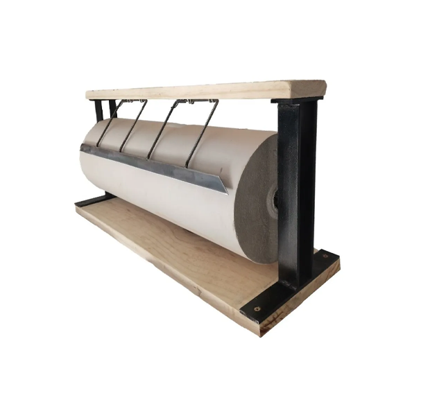 Portarollos 50 cm en Madera y Hierro