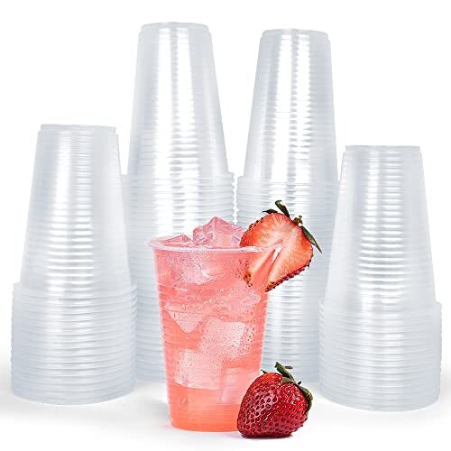 Vasos Descartables 300 ml x 100 Unidades