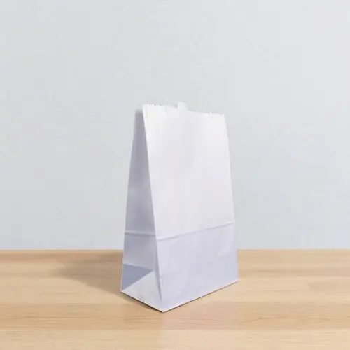 Bolsas de Papel Blancas N1 16x22x9 - Calidad Premium 1 kg