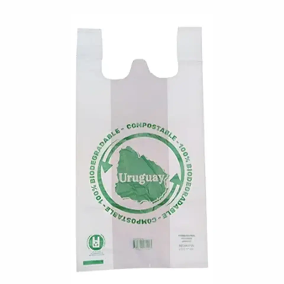 Bolsas Compostables Blancas 100 Unidades