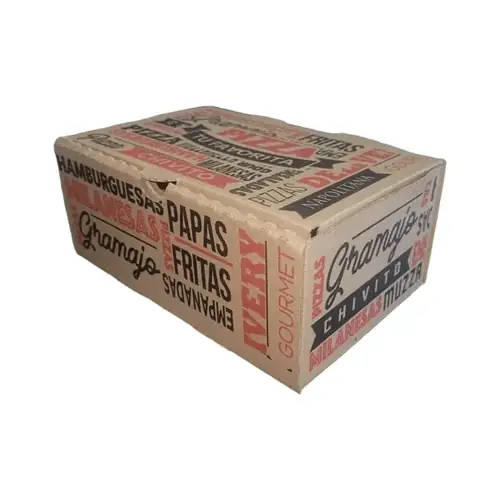 Cajas para Chivitos / Pizza / Hamburguesas