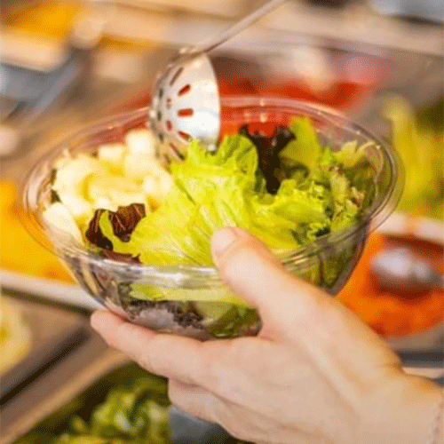 Bowl Descartable Para Ensaladas POKE 1.000 ml