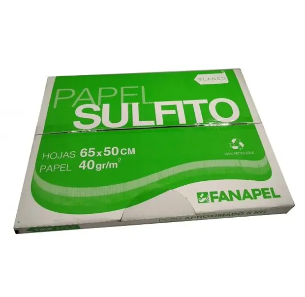 PAPEL SULFITO EN HOJAS 8kg