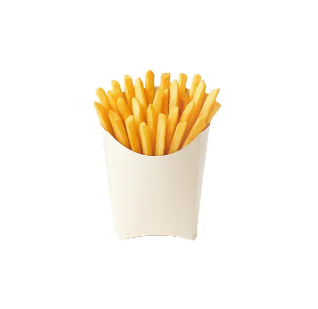 Estuche Blanco para Papas Fritas 100 unidades