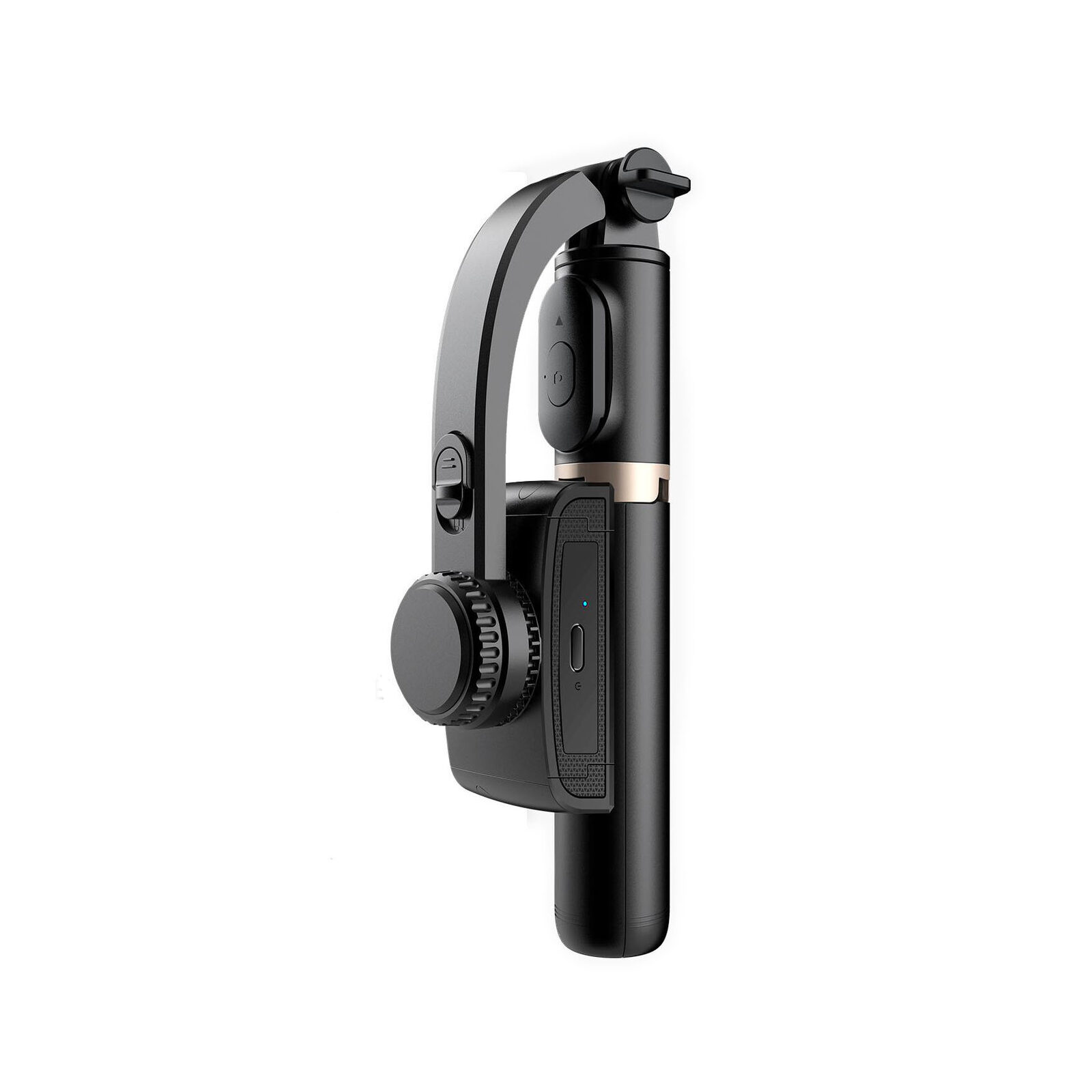 Estabilizador Recargable Trípode Bluetooth Rotación Control Remoto