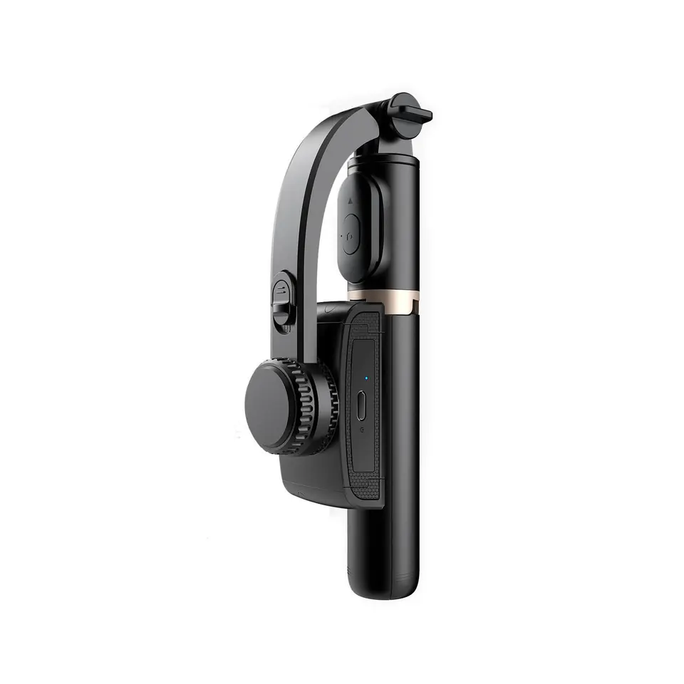 Estabilizador Recargable Trípode Bluetooth Rotación Control Remoto