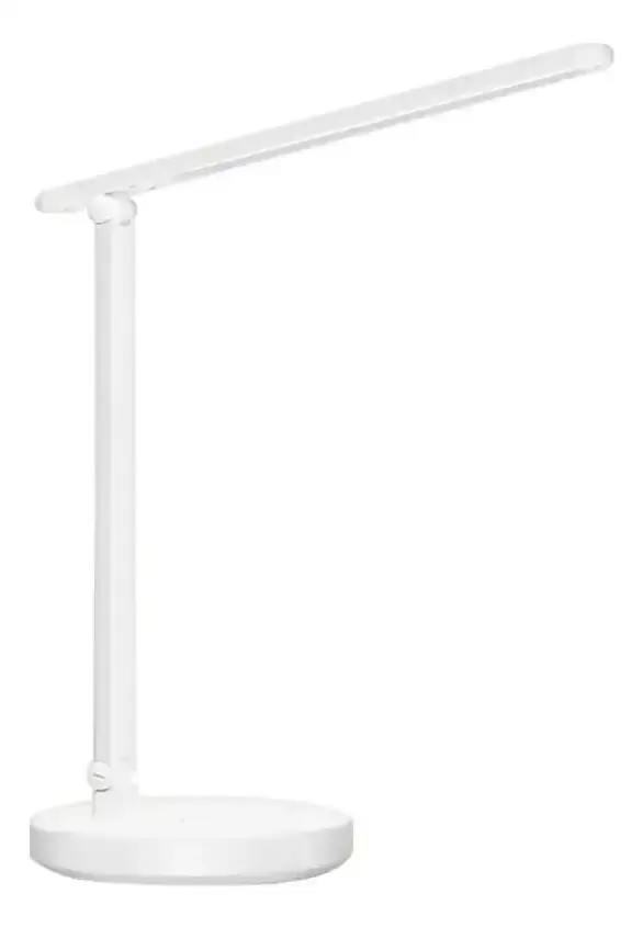 Lampara Led Recargable Escritorio 3 Niveles De Intensidad Color Blanco