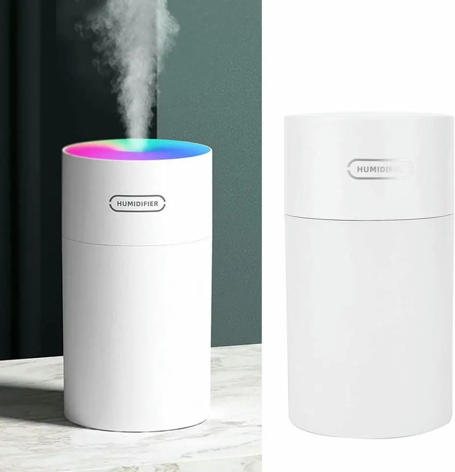 Aromatizador Difusor Vaporizador Humidificador USB Led 300ML