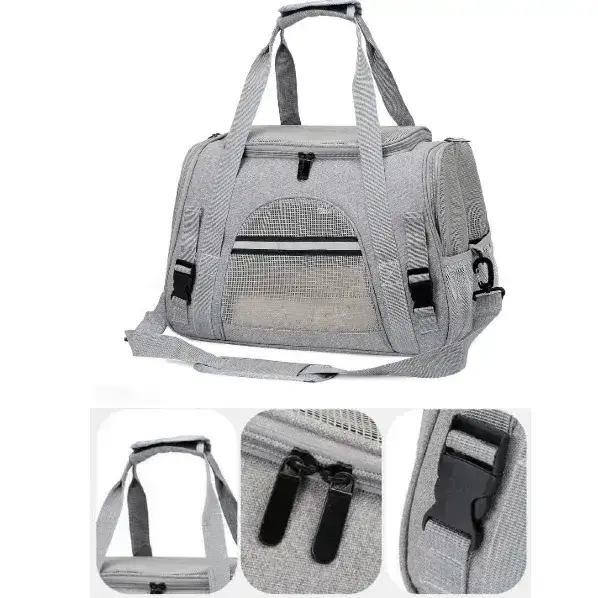 Bolso Transportador Portátil Msscotas Gatos Perros Plegable Multiuso