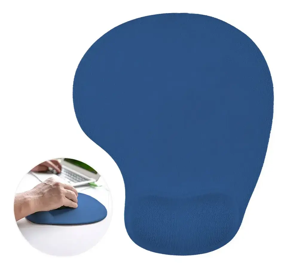 Mousepad Con Gel Apoya Muñecas Ergonómico Pad Mouse
