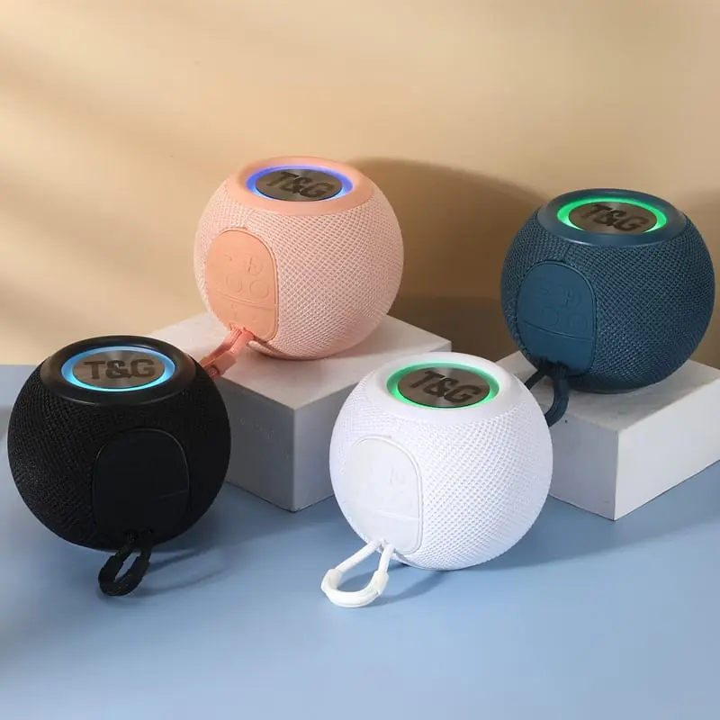 Parlante Portátil Bluetooth Inalámbrico Recargable Esfera