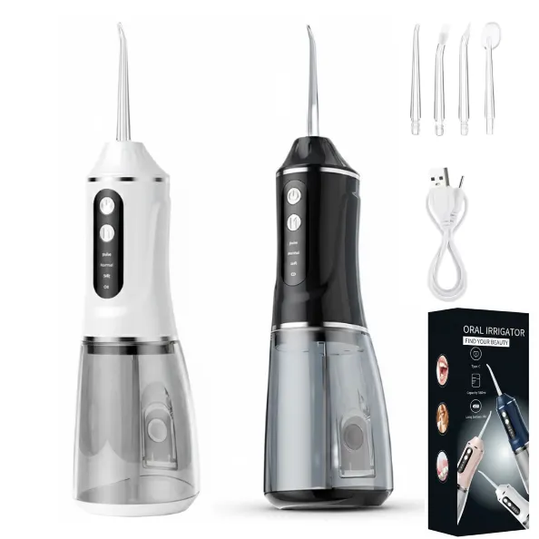 Irrigador Bucal Limpiador Dental Inalámbrico Recargable 380mL