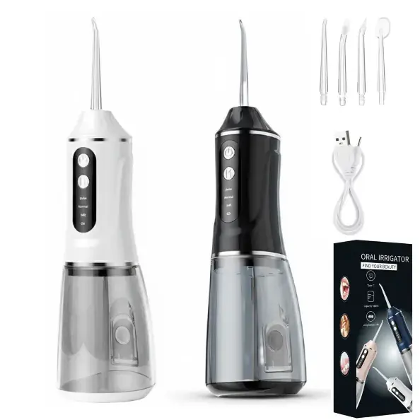 Irrigador Bucal Limpiador Dental Inalámbrico Recargable 380mL