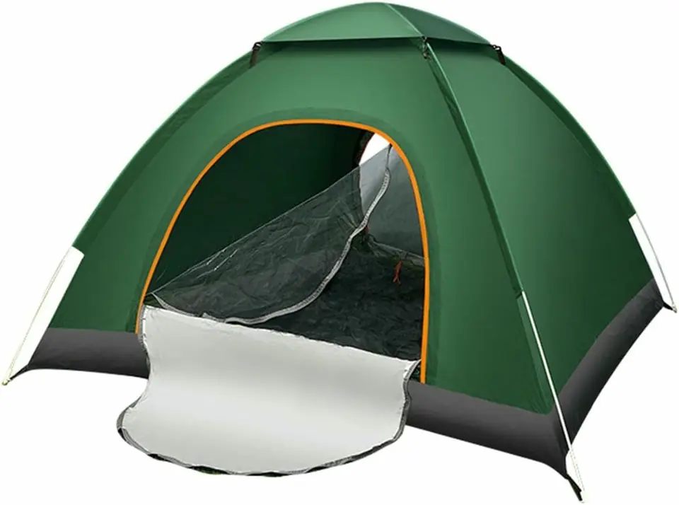 Carpa Igloo 4 Personas Doble Puerta Camping Impermeable Armado Automático