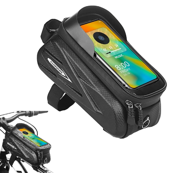Bolso Estuche Impermeable Porta Celular Cuadro Bicicleta