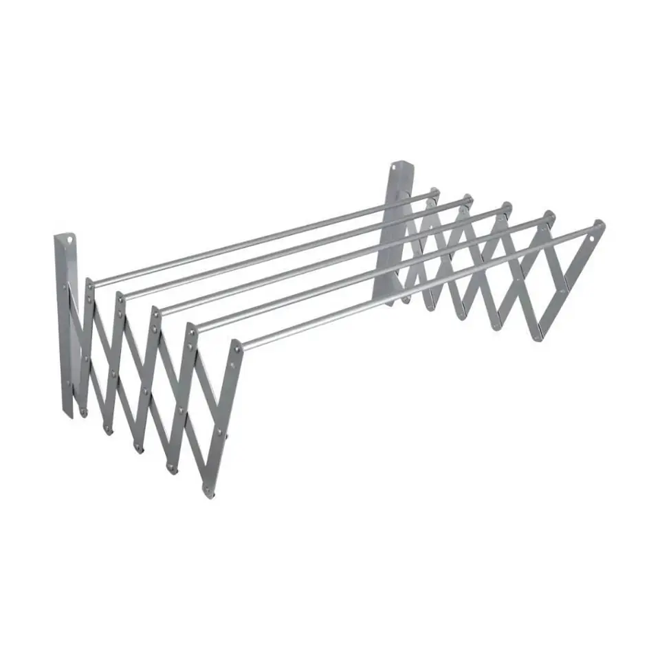 Tendedero Plegable De Pared 80x80 Cm