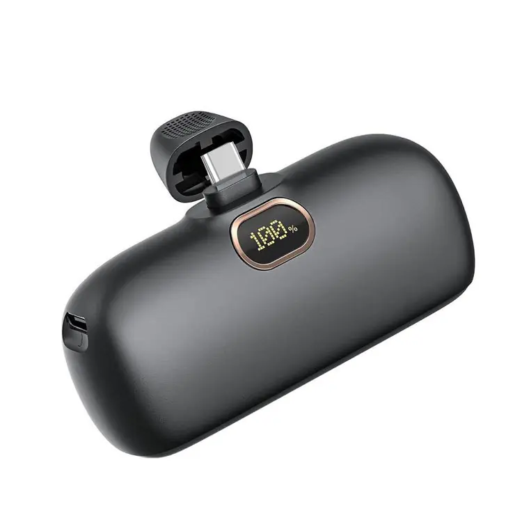 Mini Power Bank Batería Externa Portátil Tipo C 6500mah