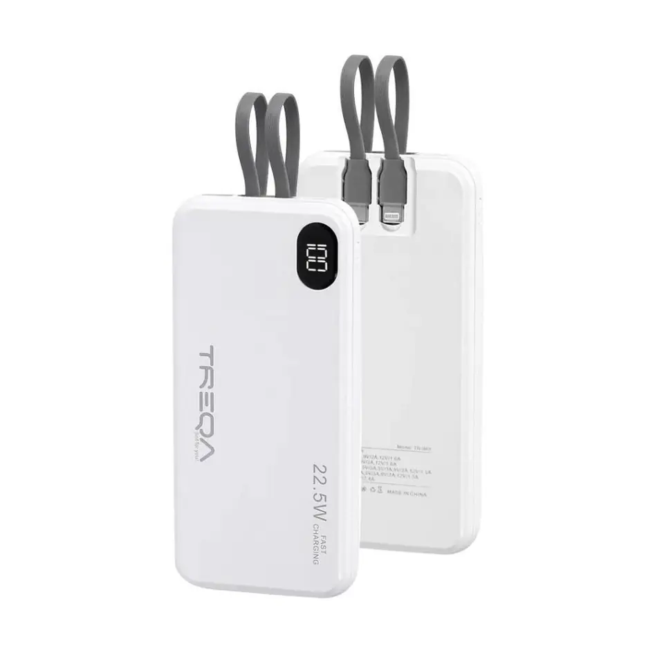 Power Bank Batería Externa 10000mah Carga Rápida Pantalla LCD