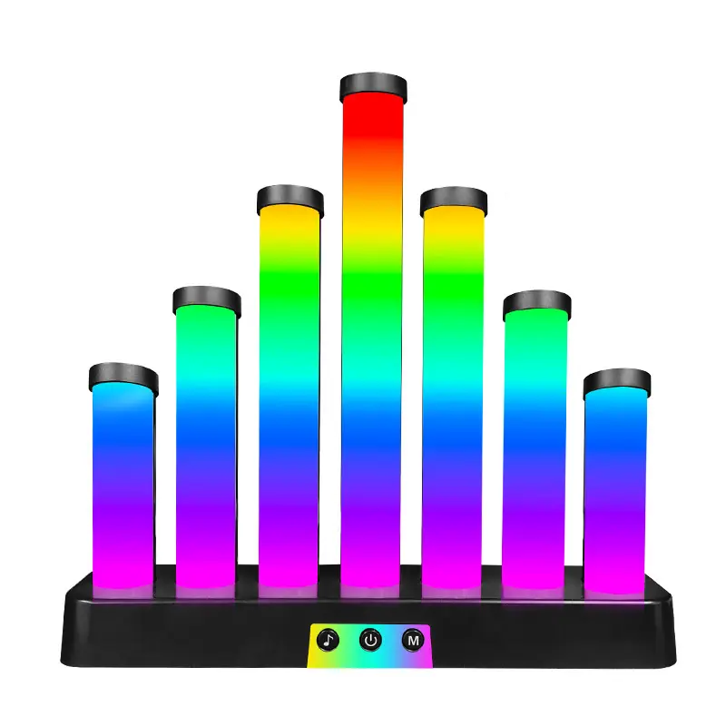 Barra Luces Led Rgb Tubos Iluminación Gamer Control Remoto