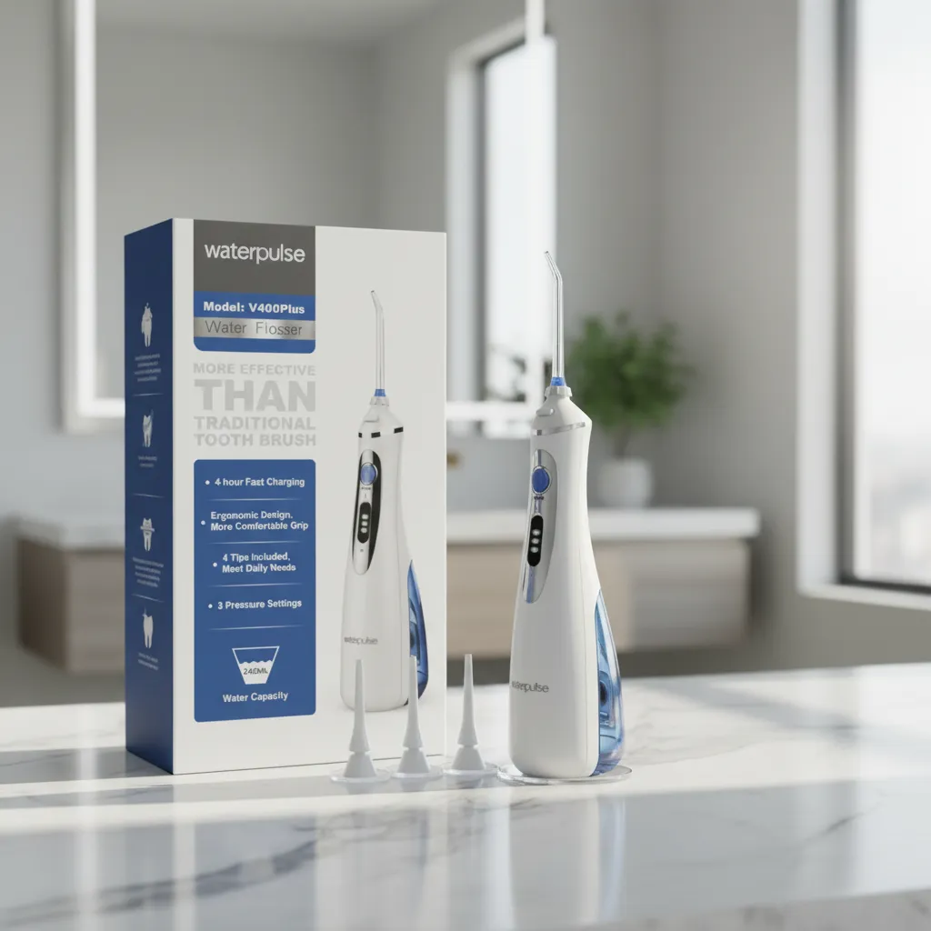 Irrigador Bucal Portátil Recargable Higiene Bucal 240ml