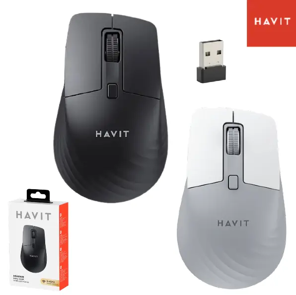 Mouse Óptico Inalámbrico Bluetooth 2.4ghz Recargable