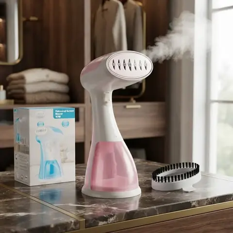 Plancha A Vapor Vaporizador De Ropa Portátil 1500w 280ml