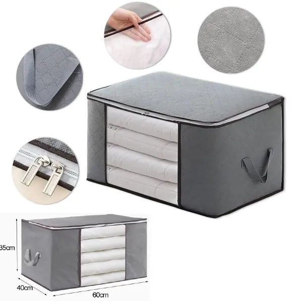 Organizador Caja Almacenamiento Organizador Plegable 90L