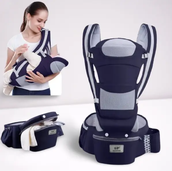 Mochila Porta Bebé Canguro Ergonómica Multi-posiciones
