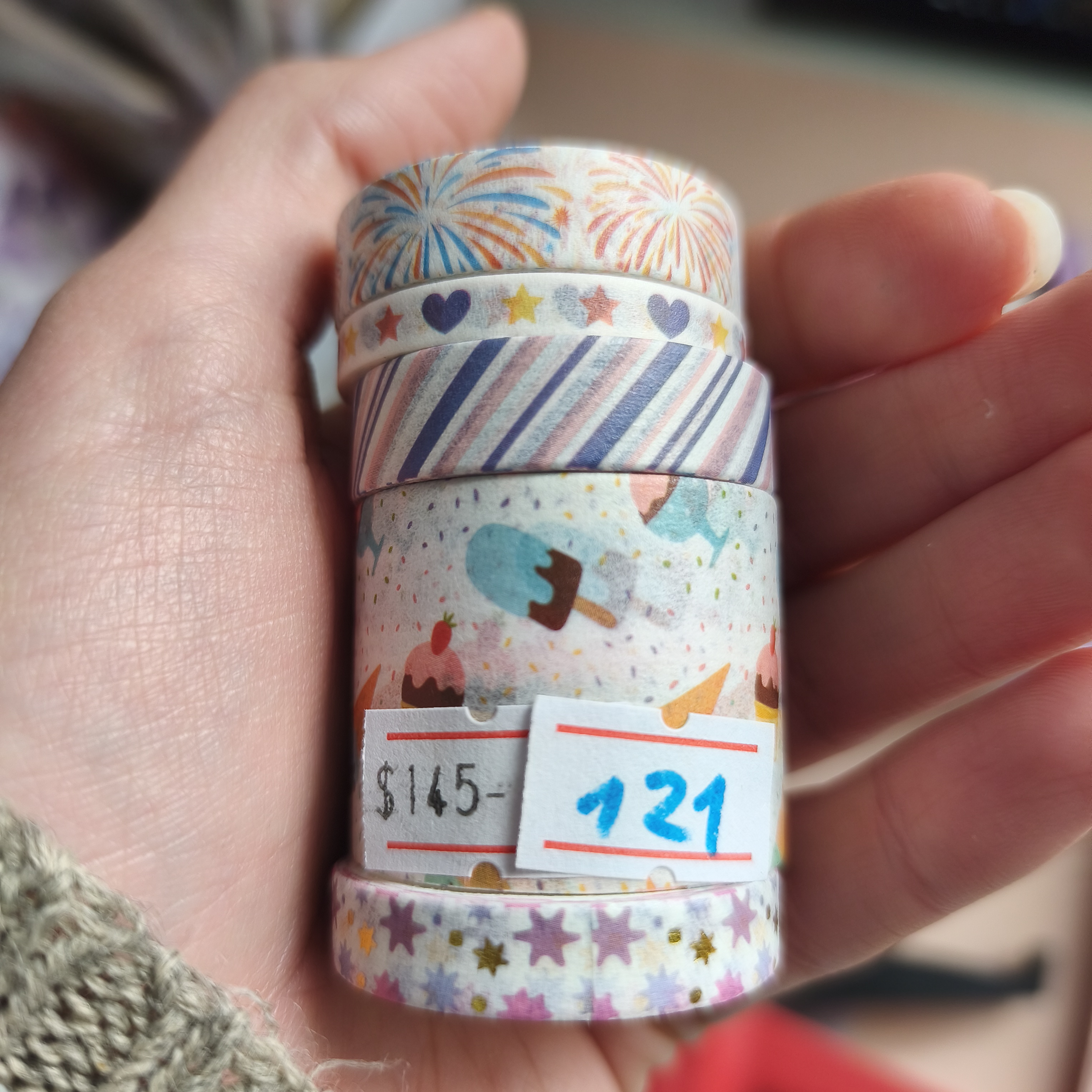 cinta Washis tape 121