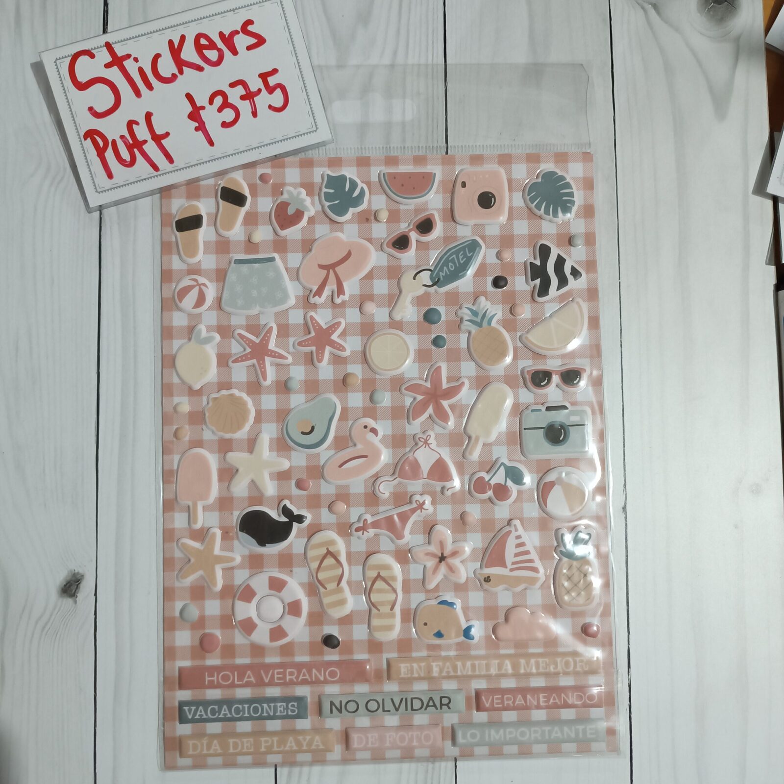 Stickers puff Verano