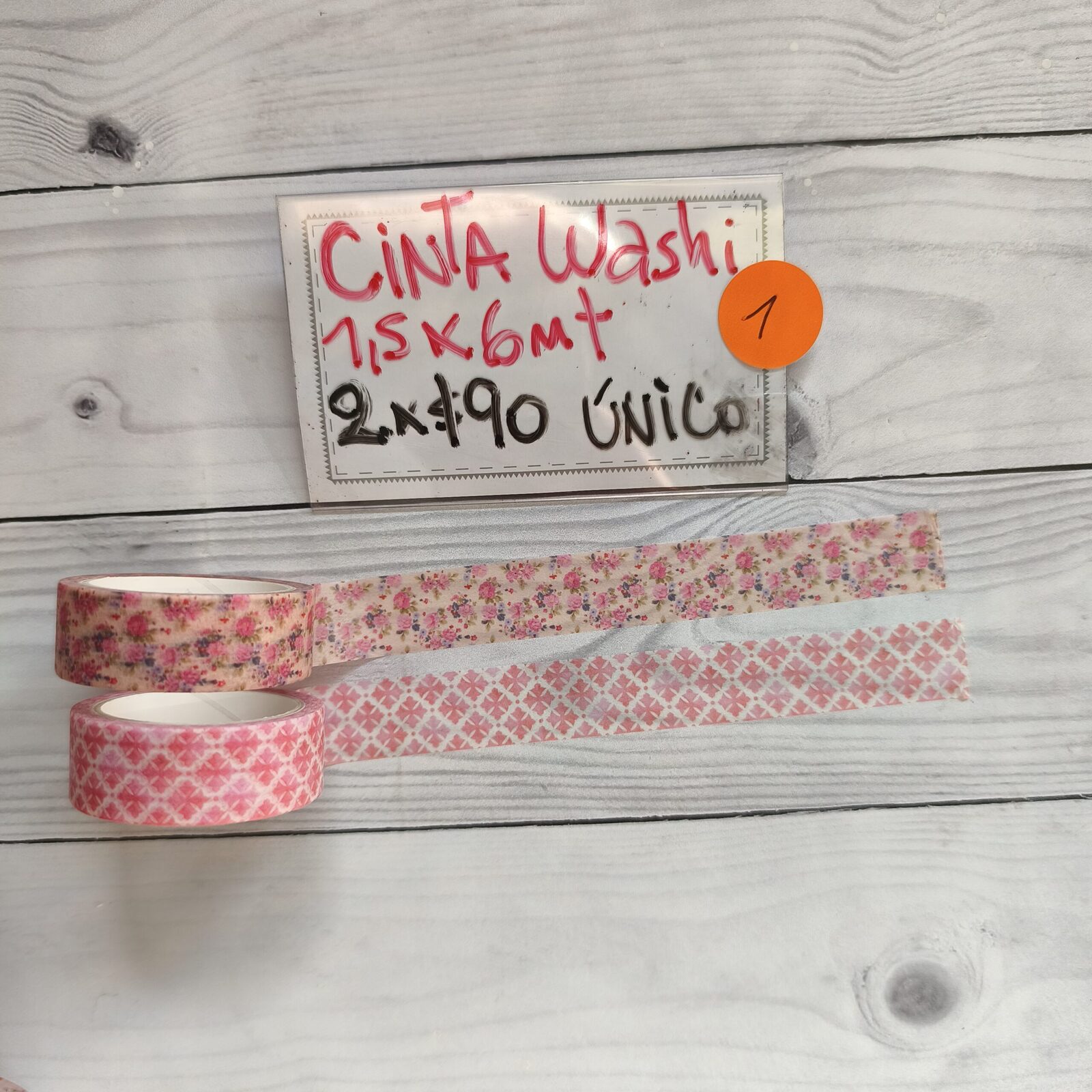 Washi Rosas 1