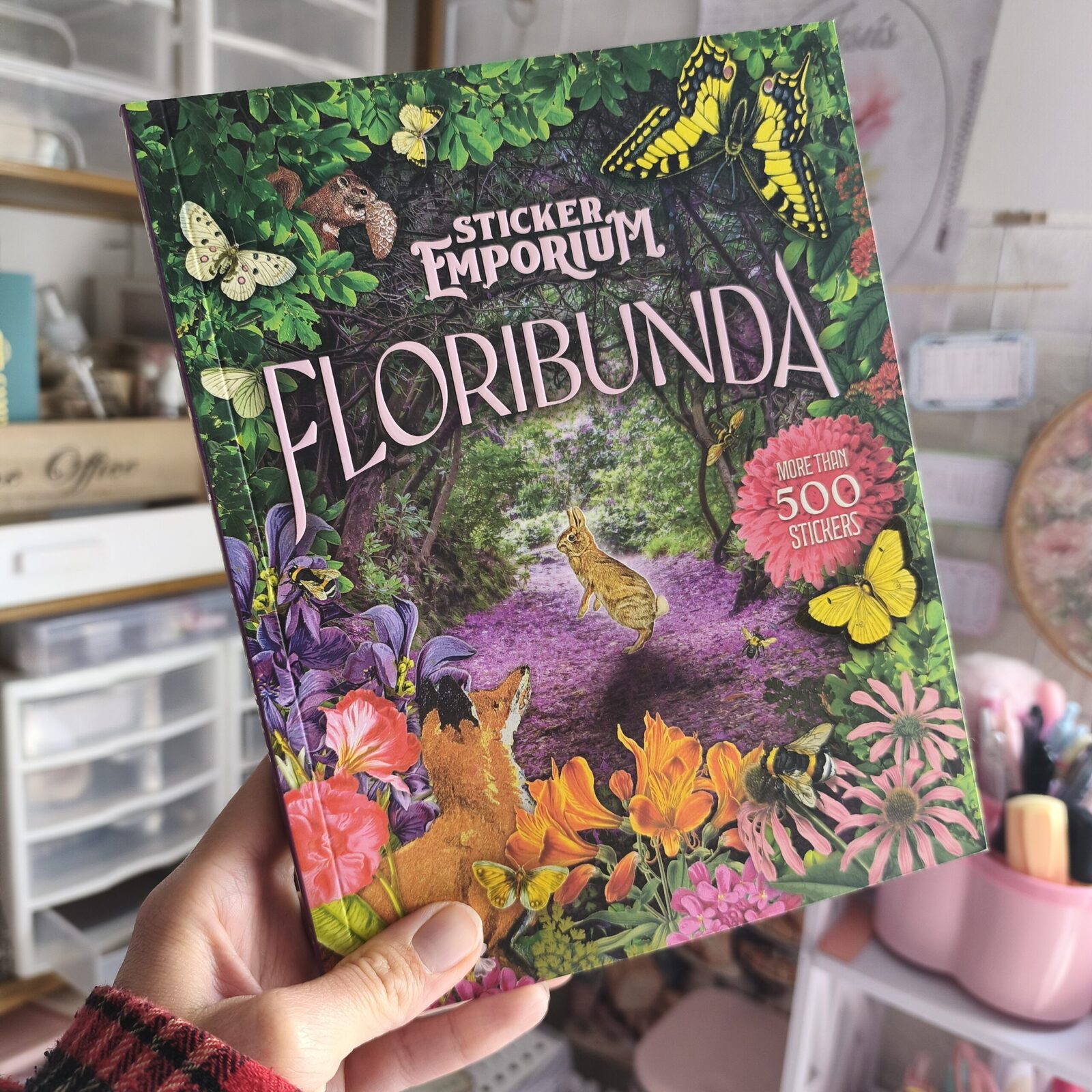 Libro de stickers Floribunda