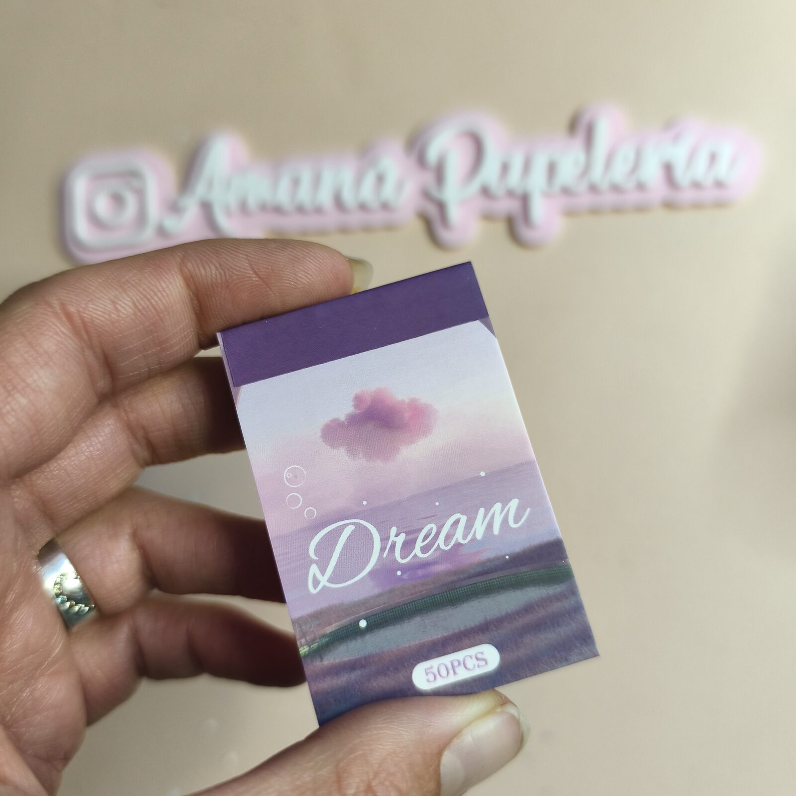 Mini block stickers Dream