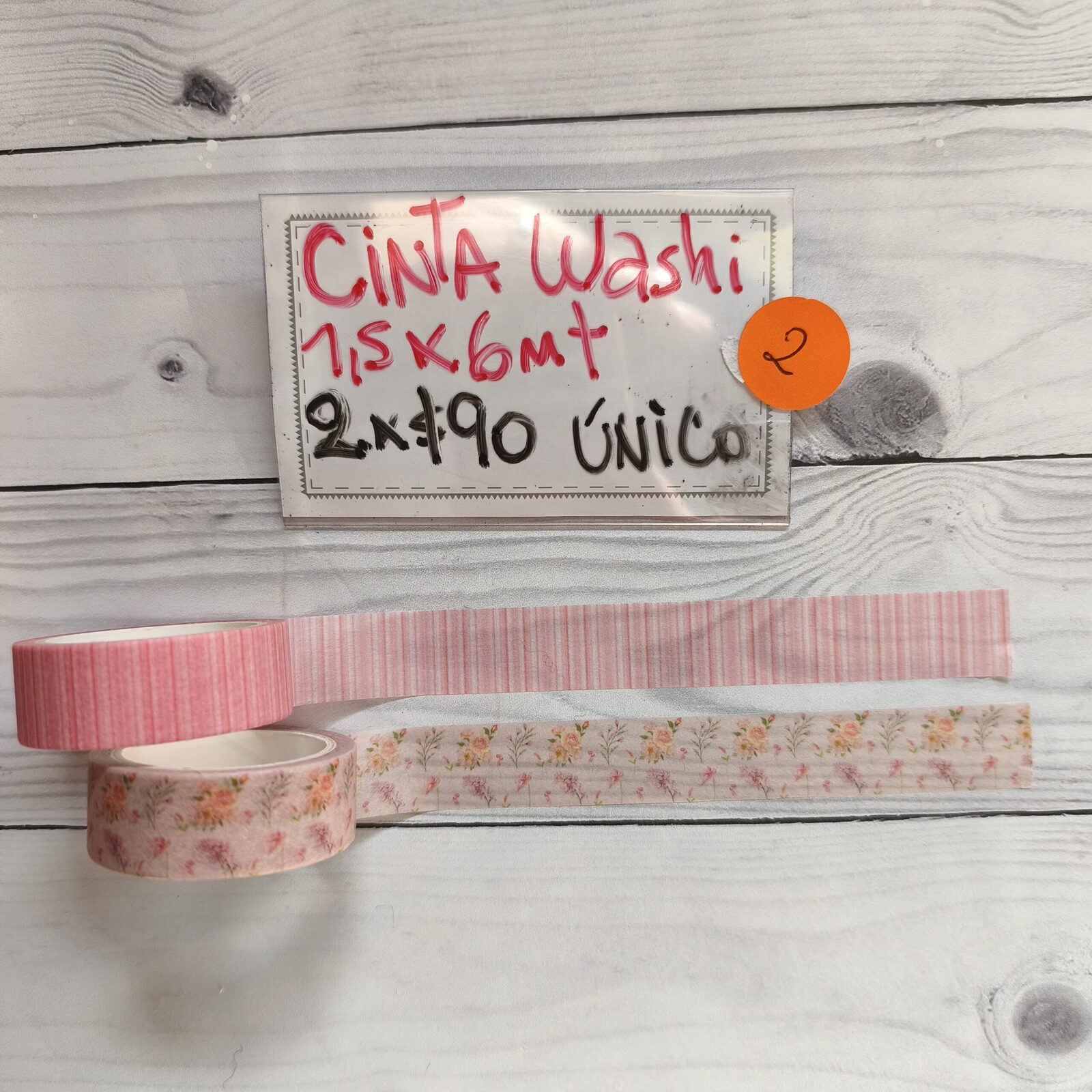 Washi rosa 2